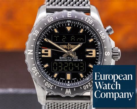 breitling chronospace mesh bracelet.